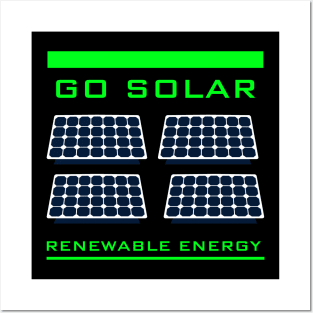 Go Solar Posters and Art